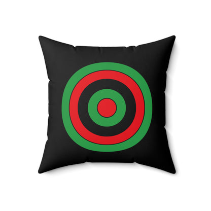 Libya Retro Target Cushion Pillow