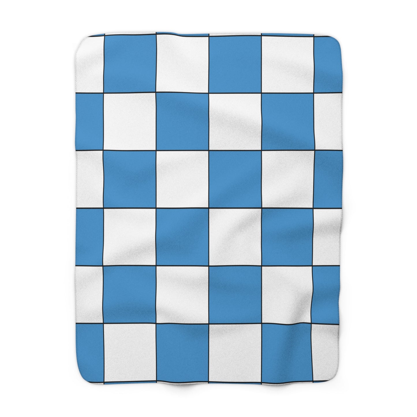 Guatemala Retro Check Blanket Throw