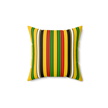 Mozambique Retro Stripes Cushion Pillow