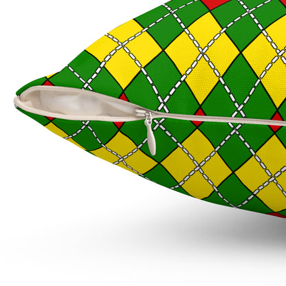 Togo Retro Argyle Cushion Pillow