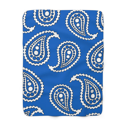 Nicaragua Retro Paisley Blanket Throw