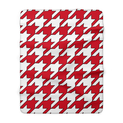 Malta Retro Houndstooth Blanket Throw