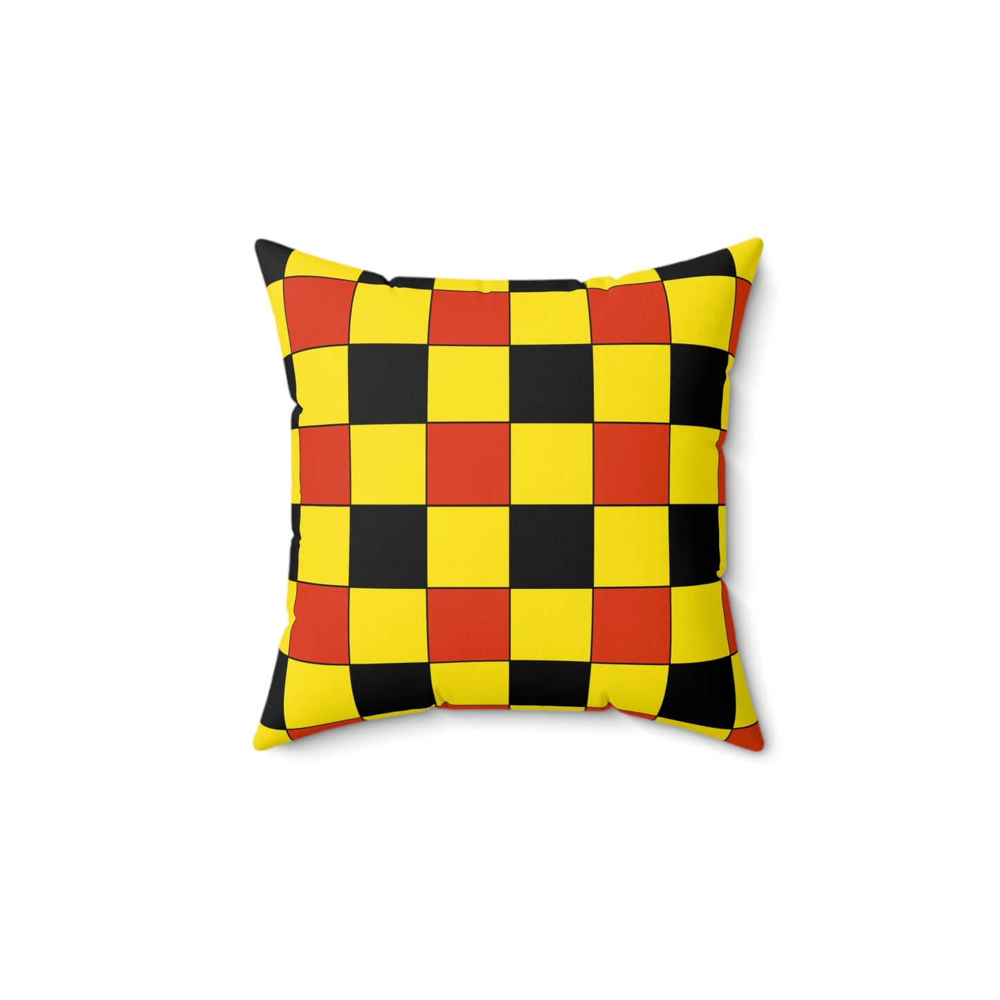Uganda Retro Check Cushion Pillow