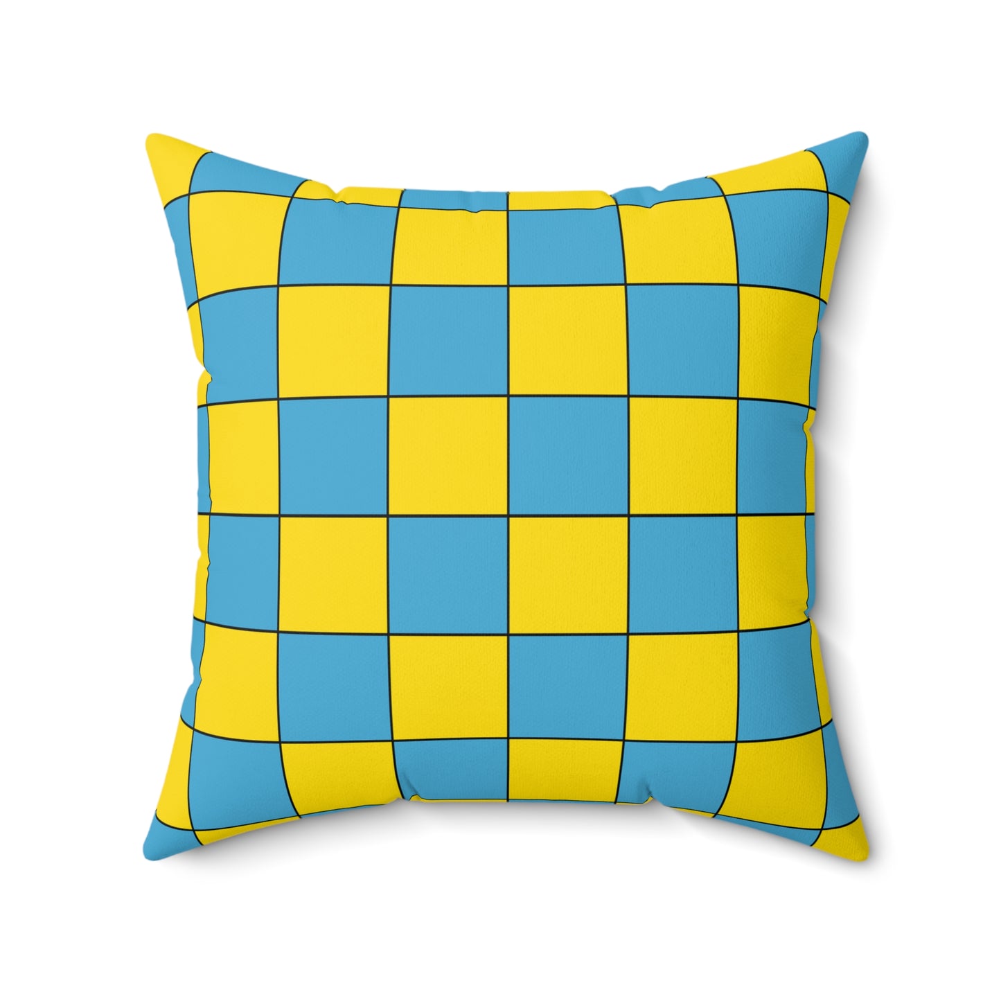 Palau Retro Check Cushion Pillow