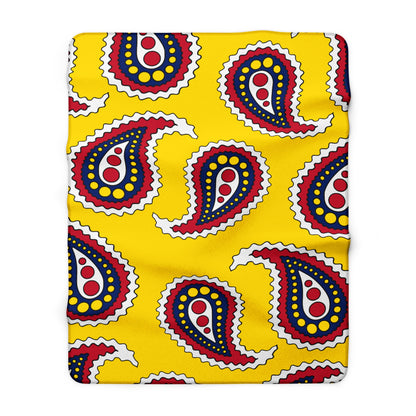 Niue Retro Paisley Blanket Throw