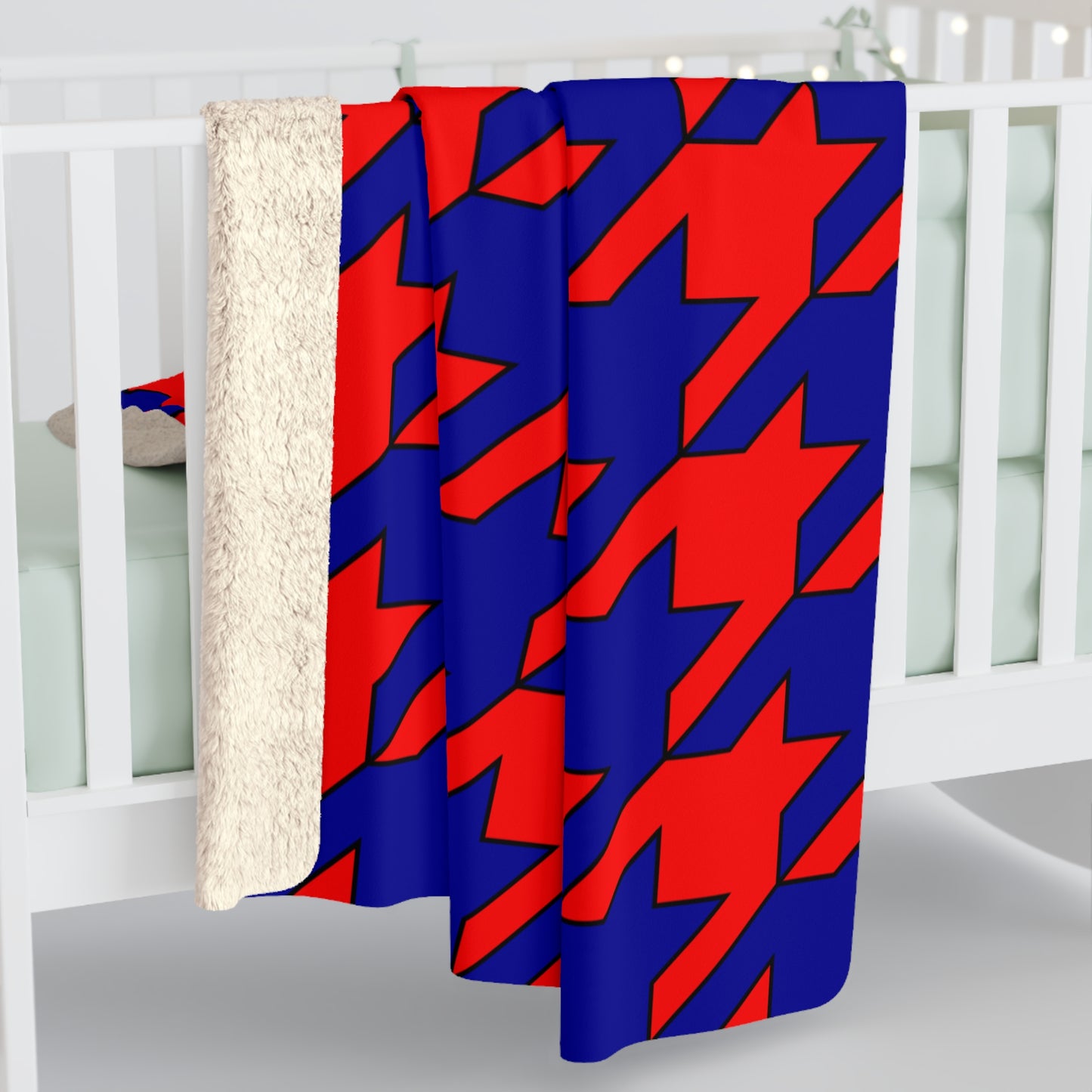 Taiwan Retro Houndstooth Blanket Throw