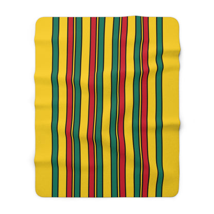 Cameroon Retro Stripes Blanket Throw
