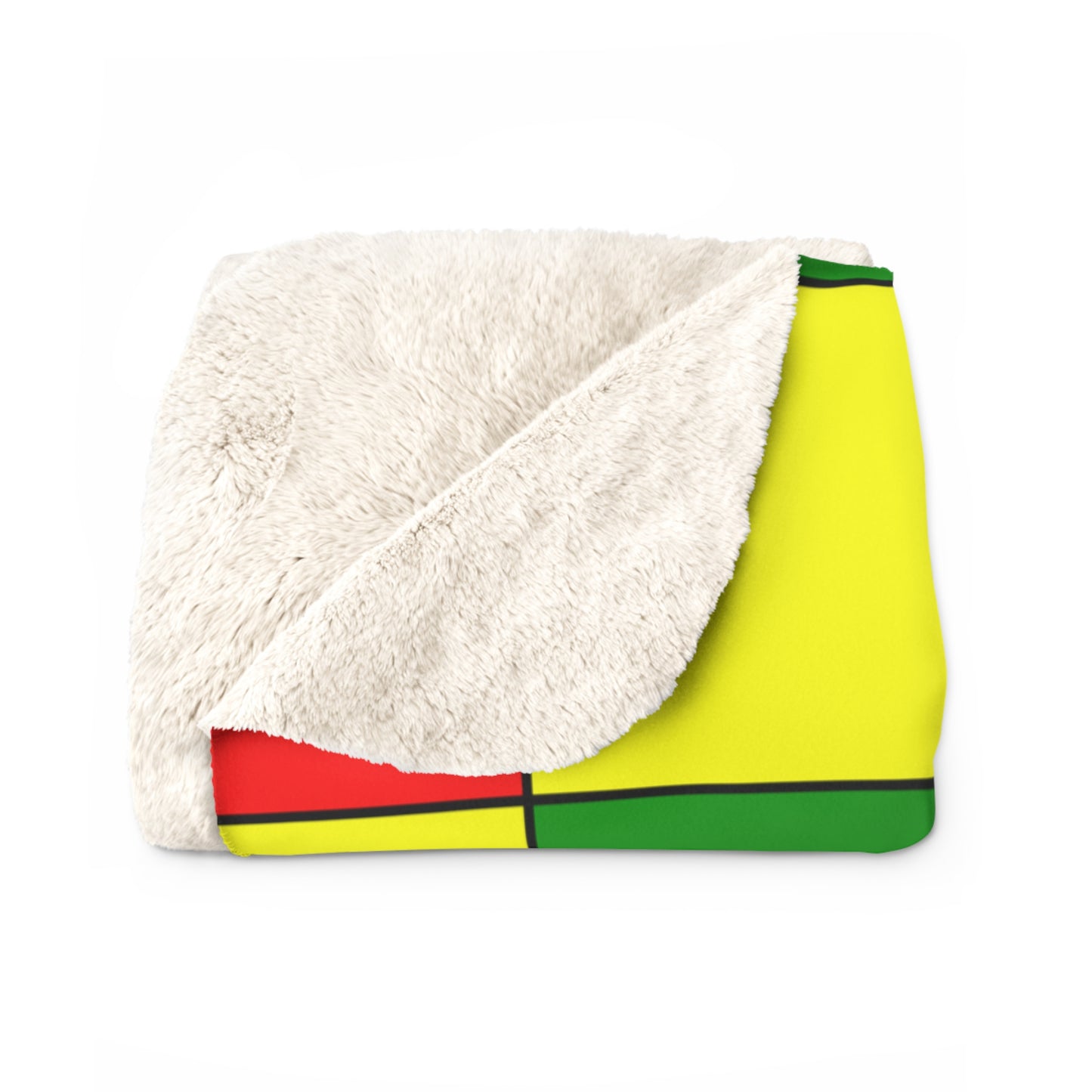 Mali Retro Check Blanket Throw