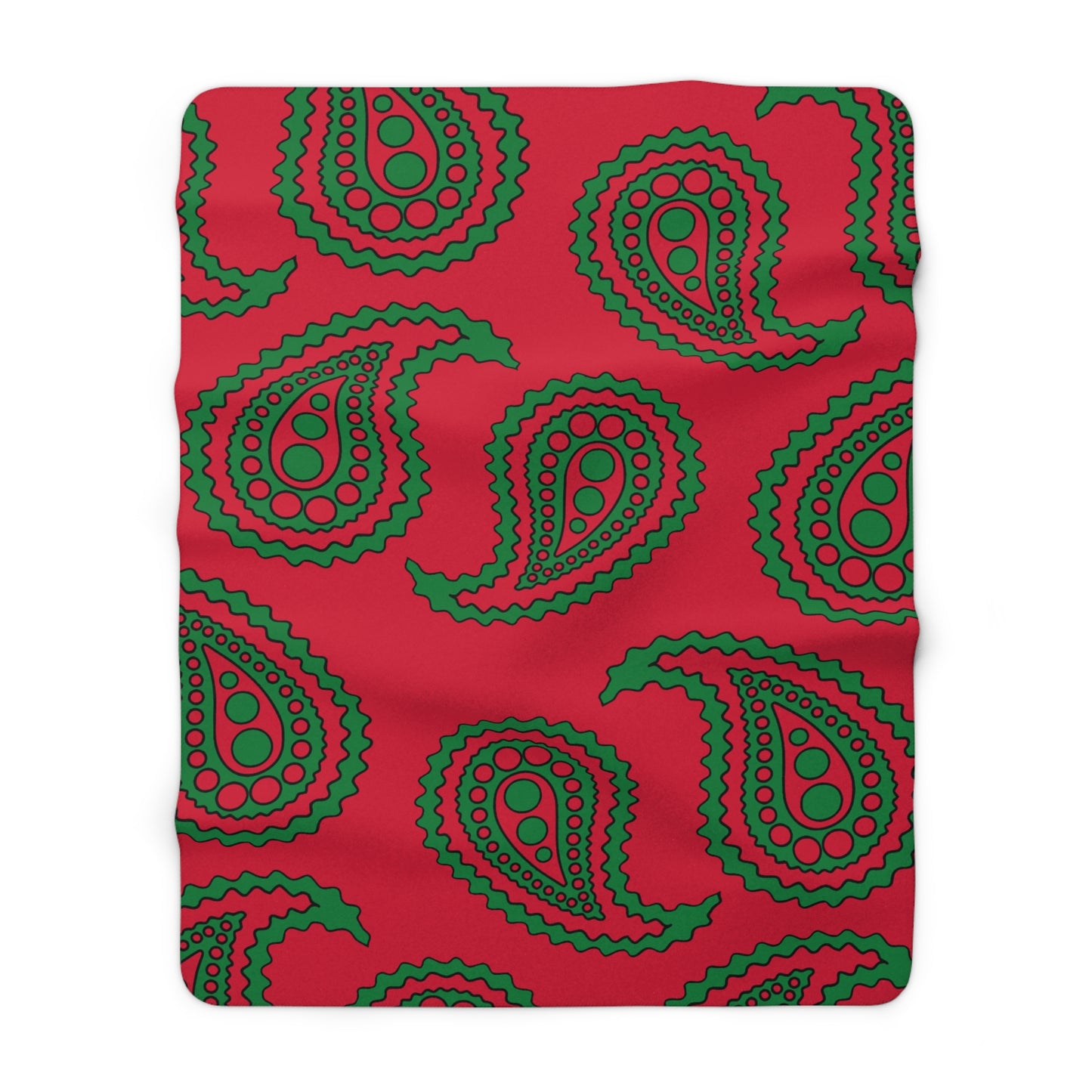 Maldives Retro Paisley Blanket Throw