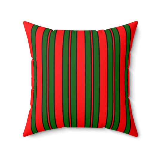 Portugal Retro Stripes Cushion Pillow