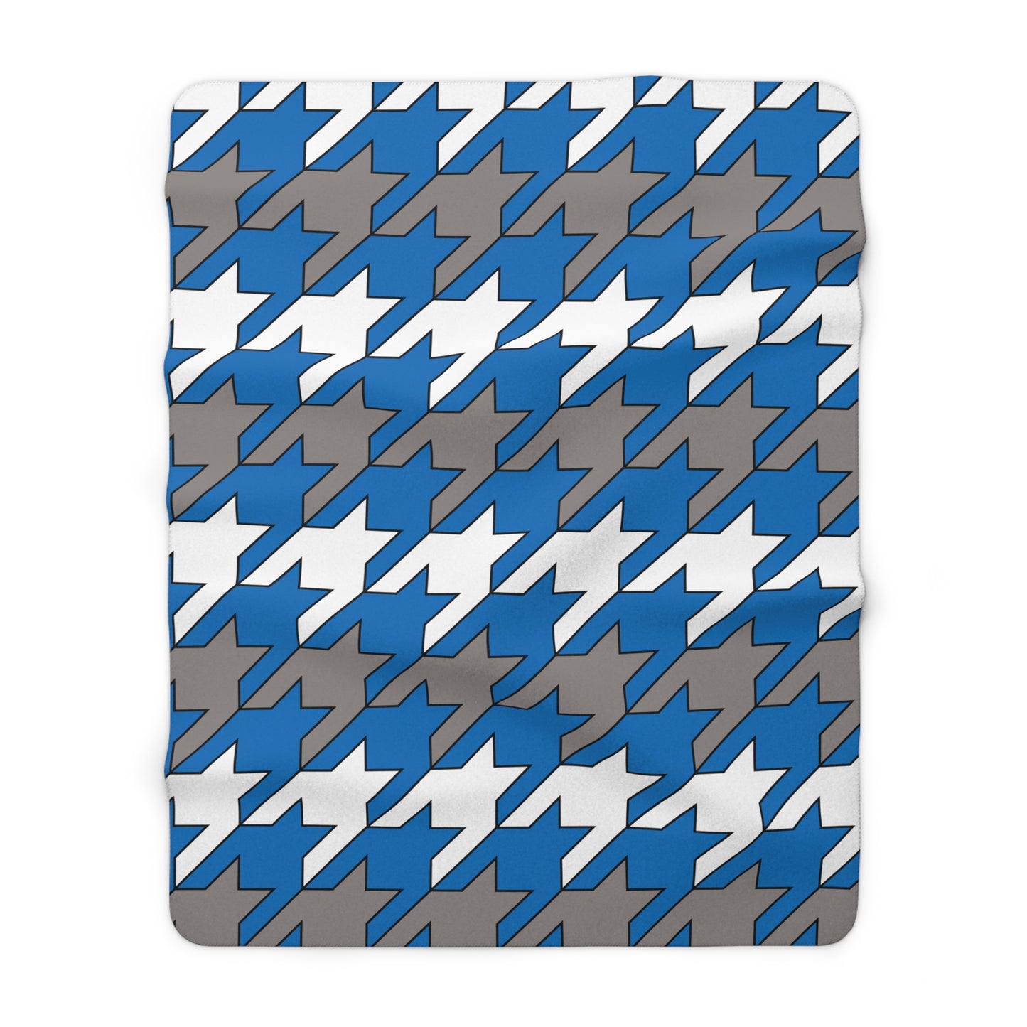 Northern Mariana Islands Retro Houndstooth Blanket Throw