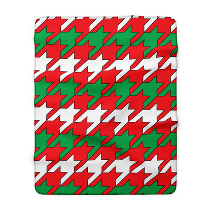 Lebanon Retro Houndstooth Blanket Throw