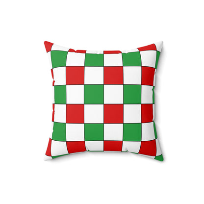 Iran Retro Check Cushion Pillow