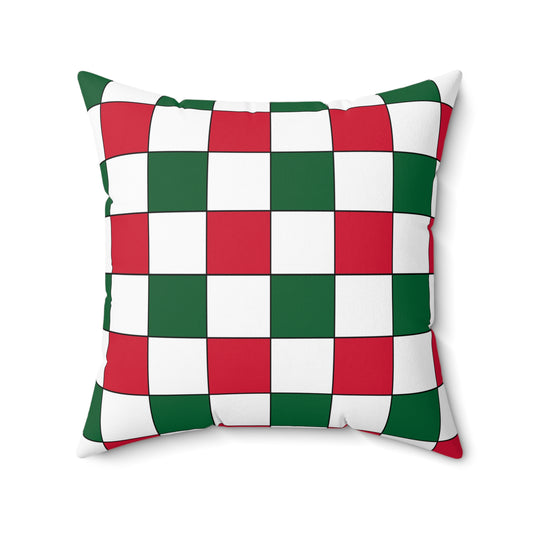 Algeria Retro Check Cushion Pillow
