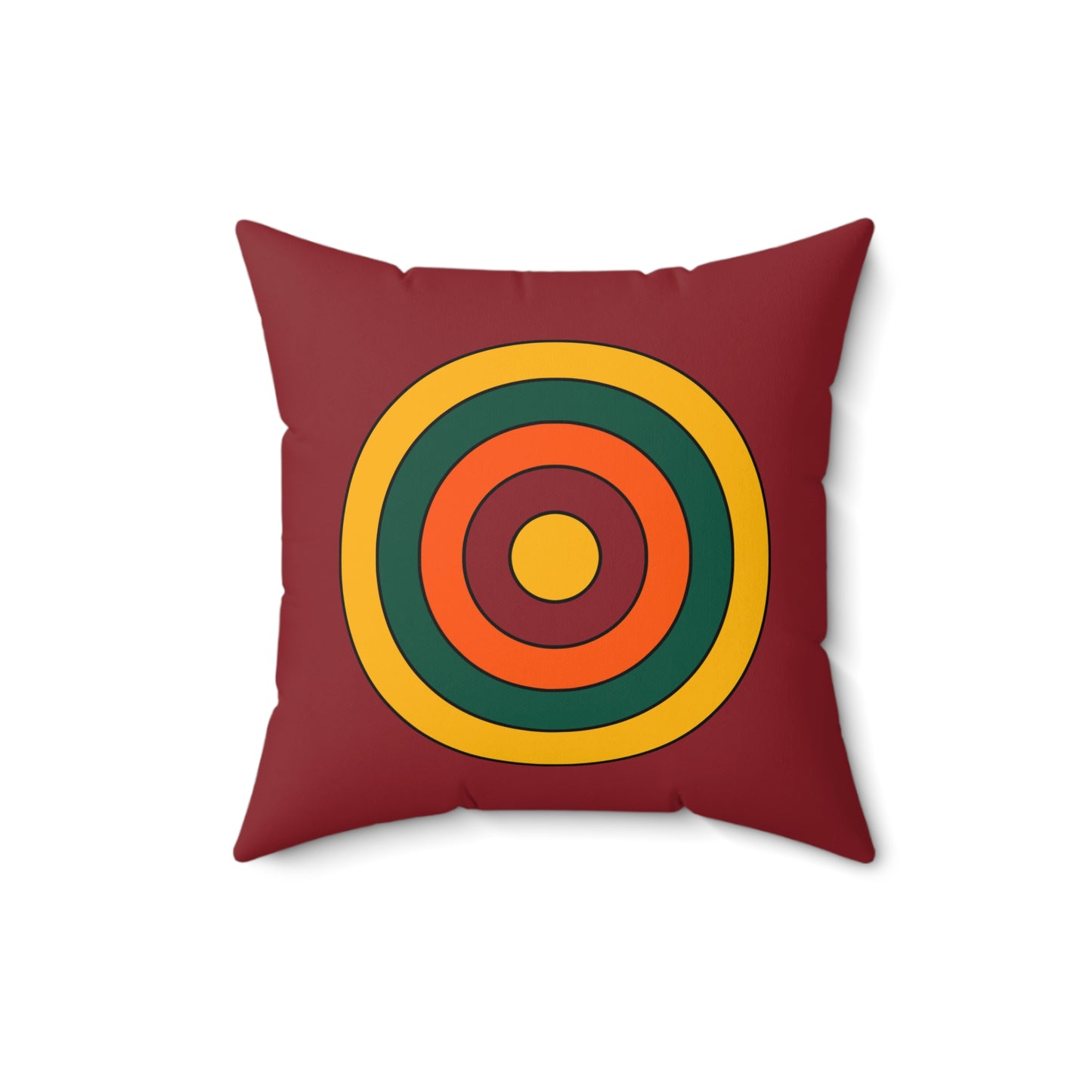 Sri Lanka Retro Target Cushion Pillow