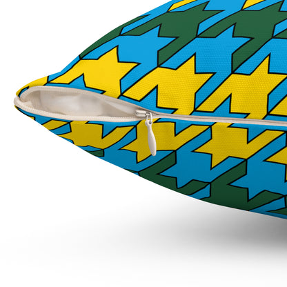 Rwanda Retro Houndstooth Cushion Pillow