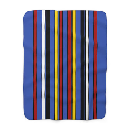 Eswatini Retro Stripes Blanket Throw