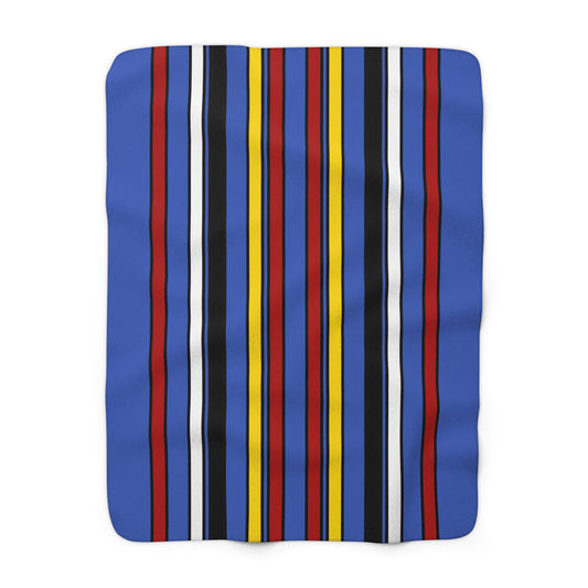 Eswatini Retro Stripes Blanket Throw