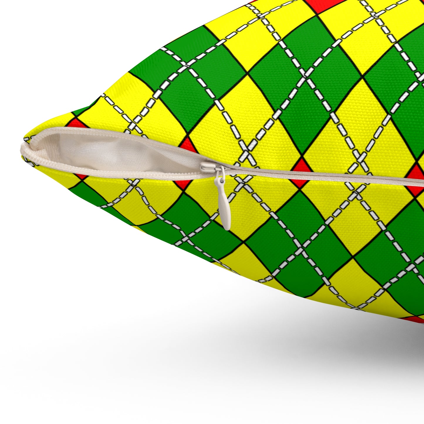Mali Retro Argyle Cushion Pillow