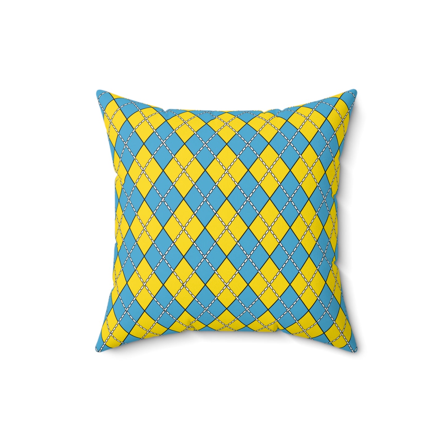 Palau Retro Argyle Cushion Pillow