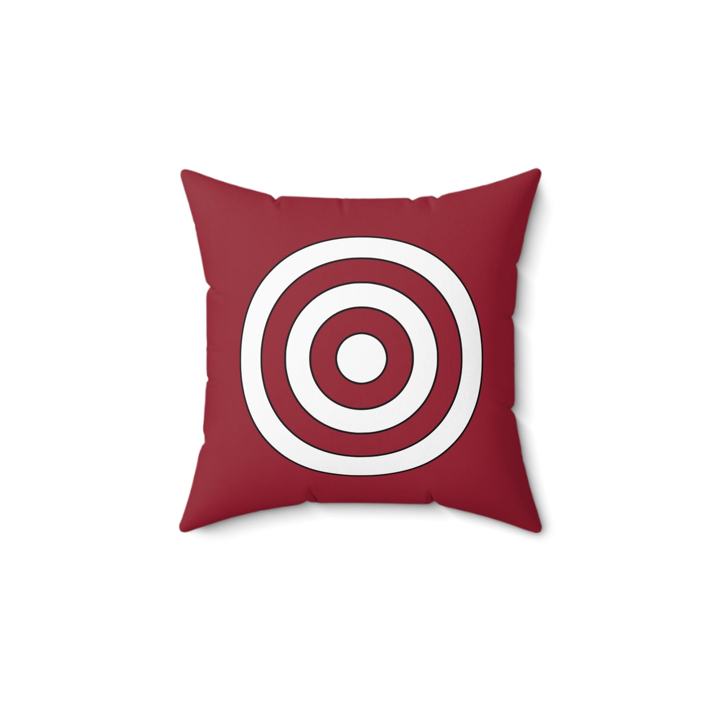 Latvia Retro Target Cushion Pillow
