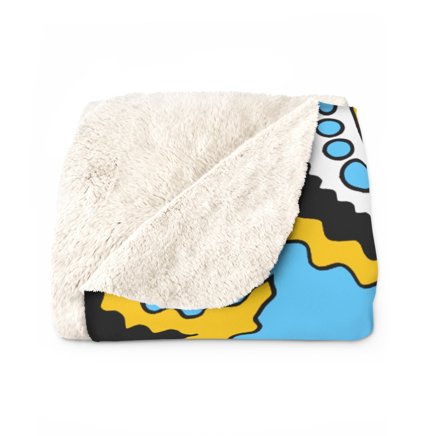 Saint Lucia Retro Paisley Blanket Throw