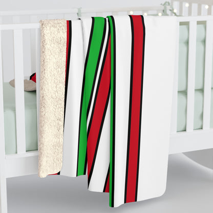 Burundi Retro Stripes Blanket Throw