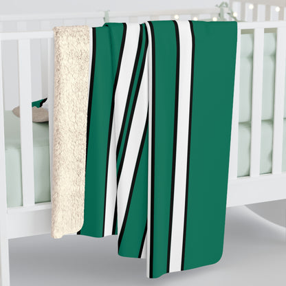 Macao Retro Stripes Blanket Throw
