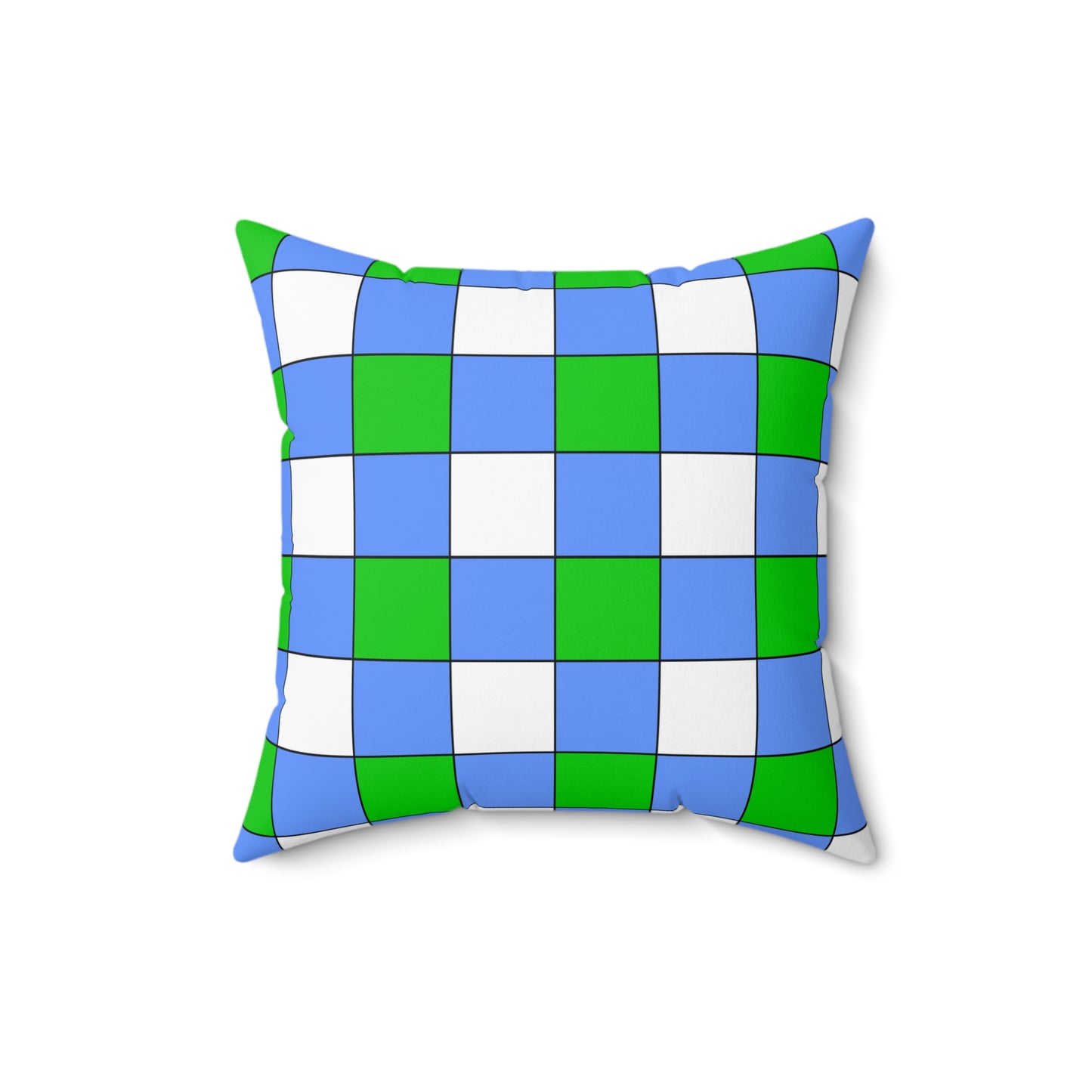 Djibouti Retro Check Cushion Pillow