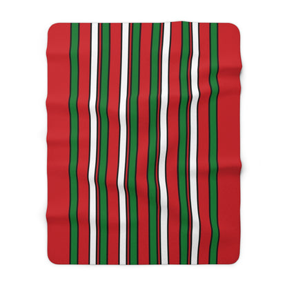 Belarus Retro Stripes Blanket Throw