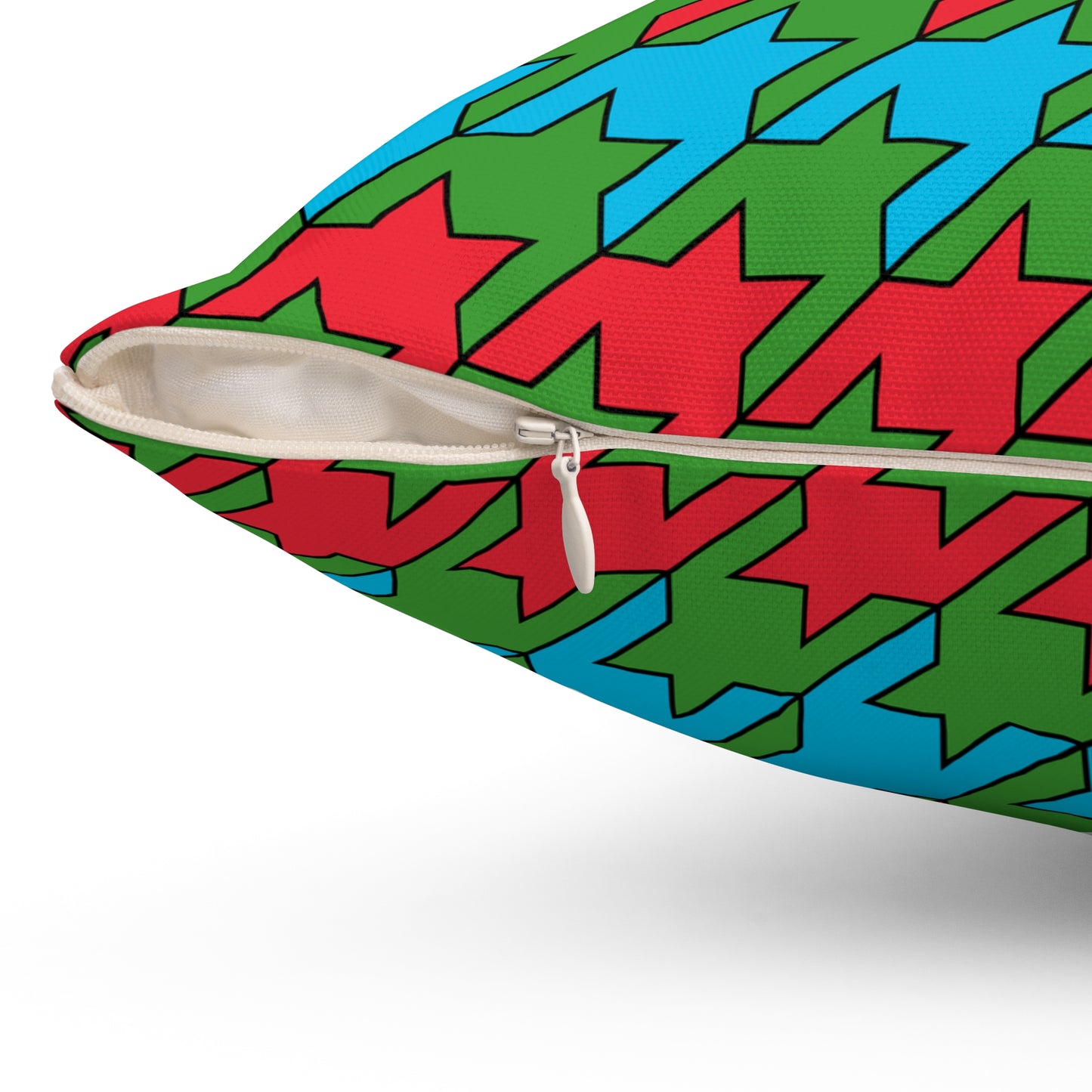 Azerbaijan Retro Houndstooth Cushion Pillow