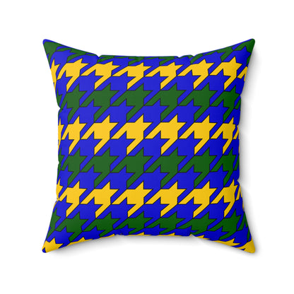 Solomon Islands Retro Houndstooth Cushion Pillow