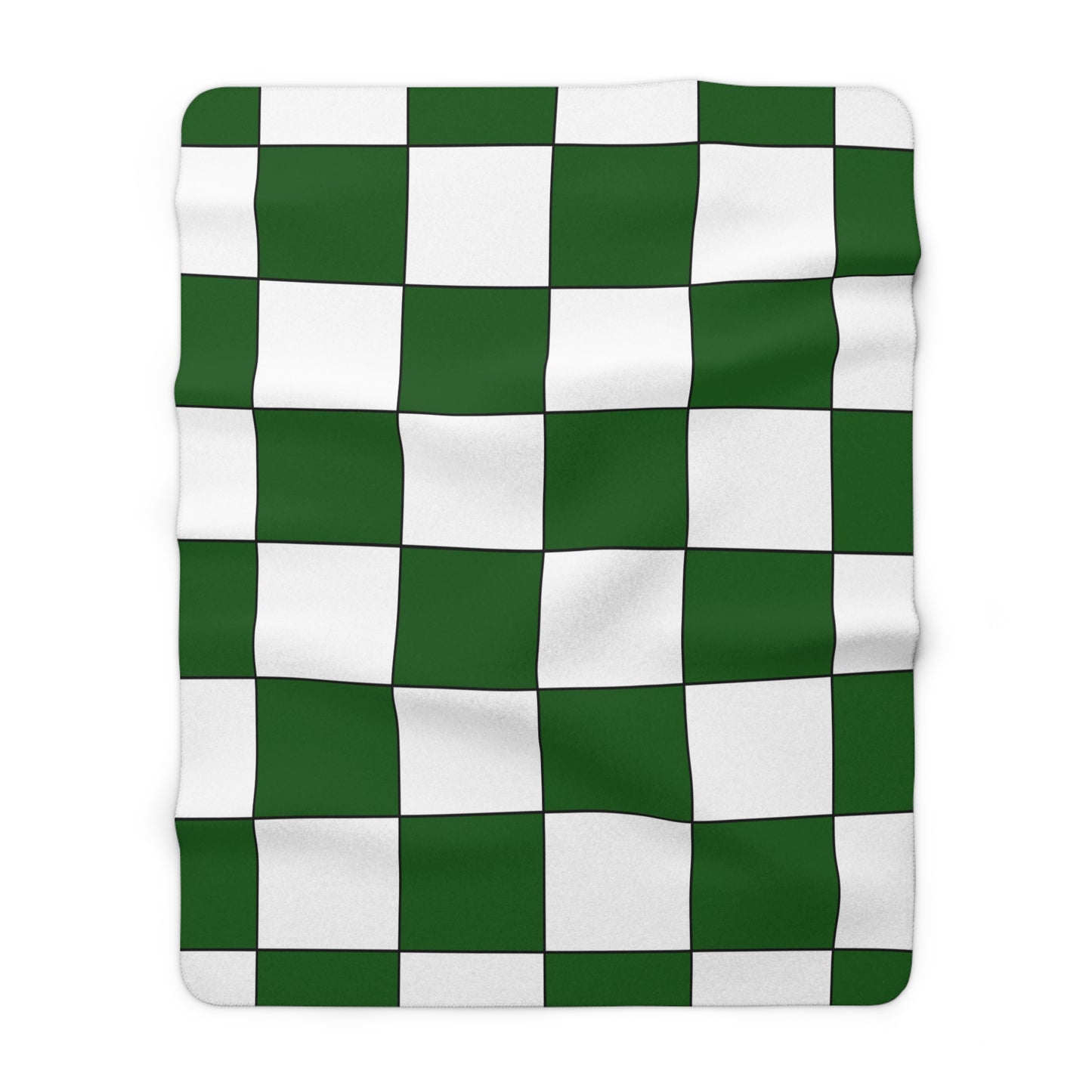 Pakistan Retro Check Blanket Throw