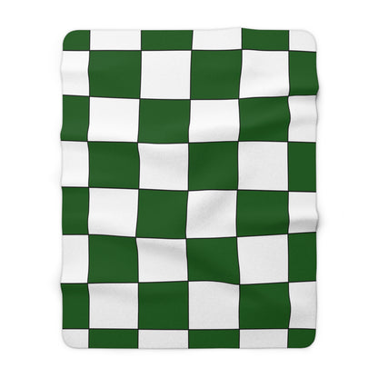 Pakistan Retro Check Blanket Throw