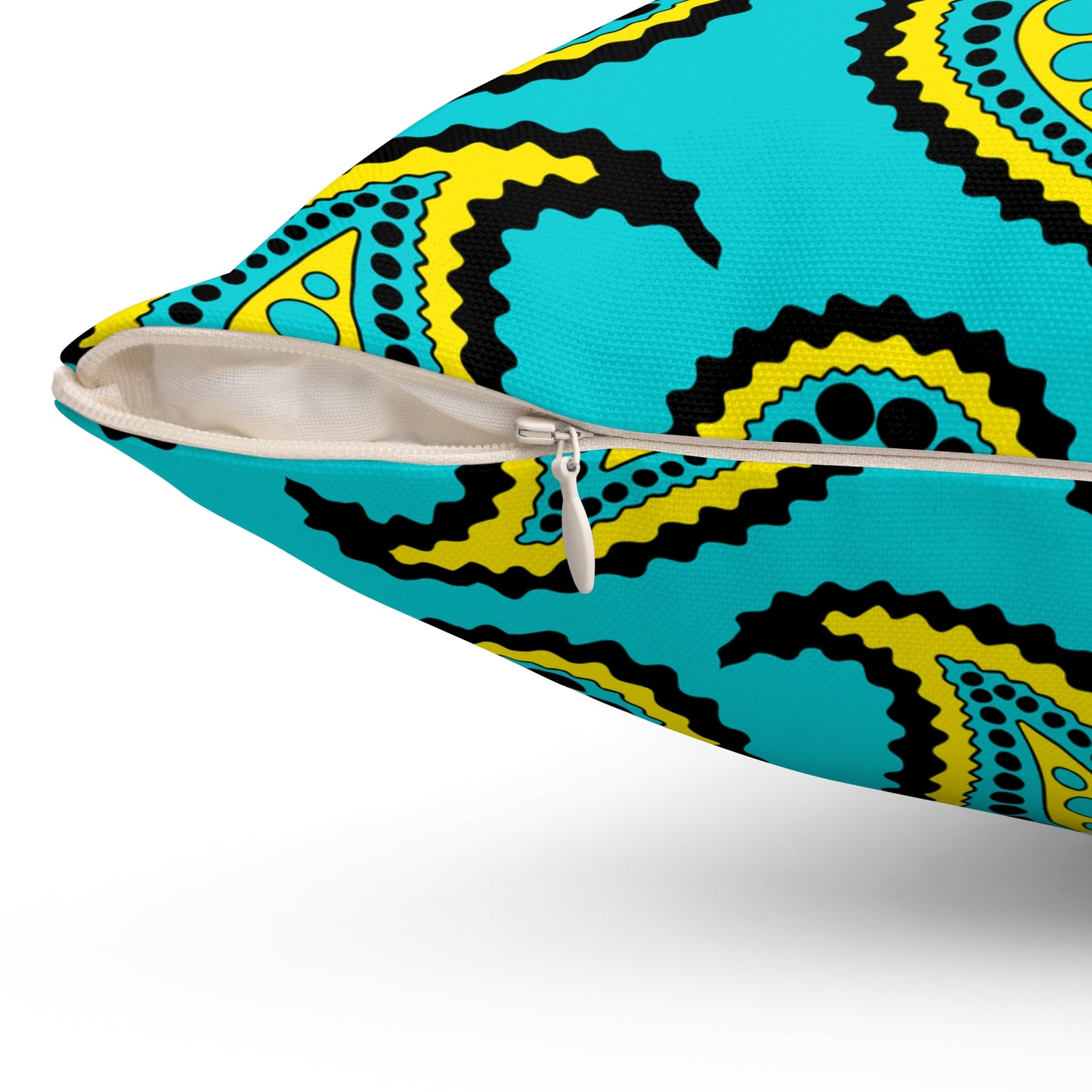 Bahamas Retro Paisley Cushion Pillow