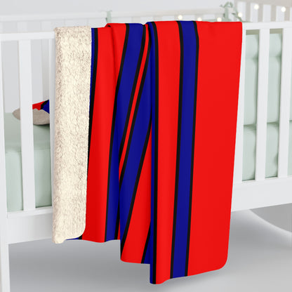 Taiwan Retro Stripes Blanket Throw
