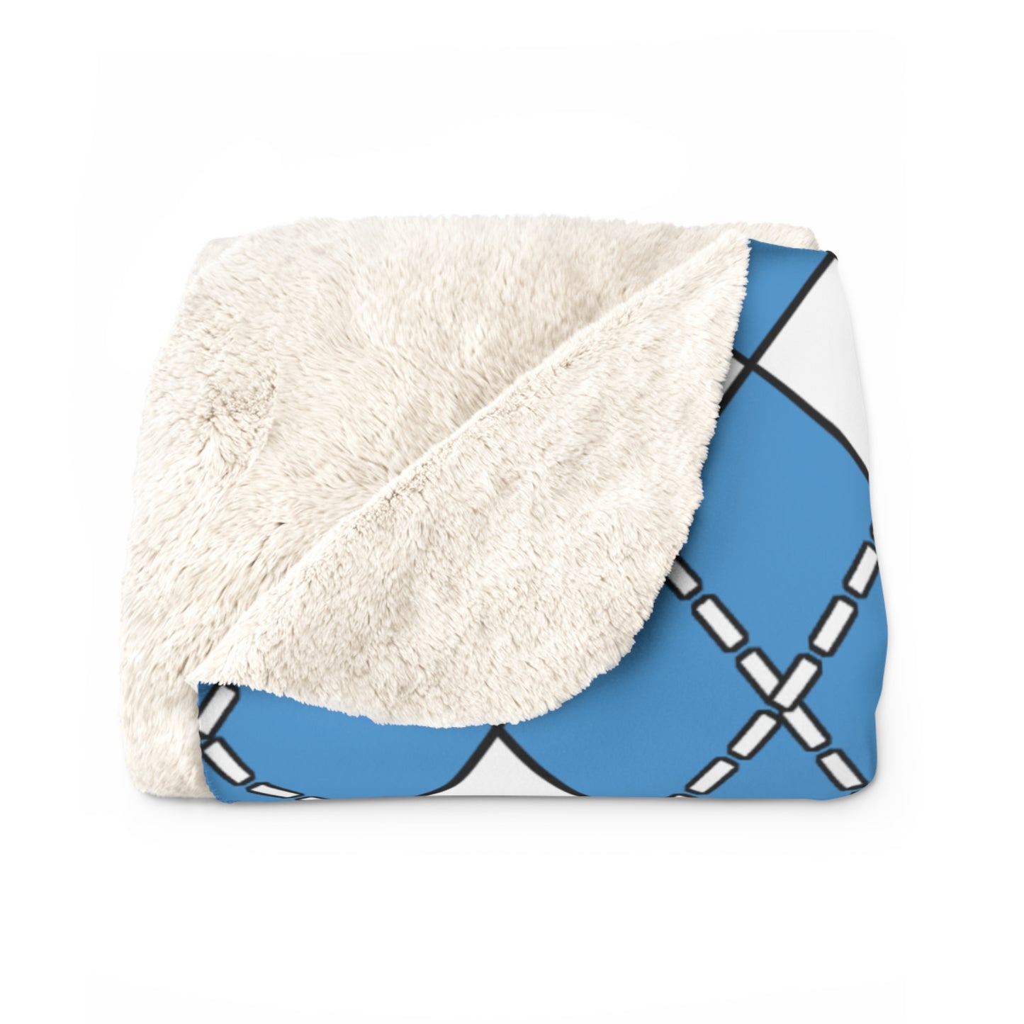Guatemala Retro Argyle Blanket Throw
