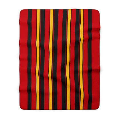 Timor Leste Retro Stripes Blanket Throw