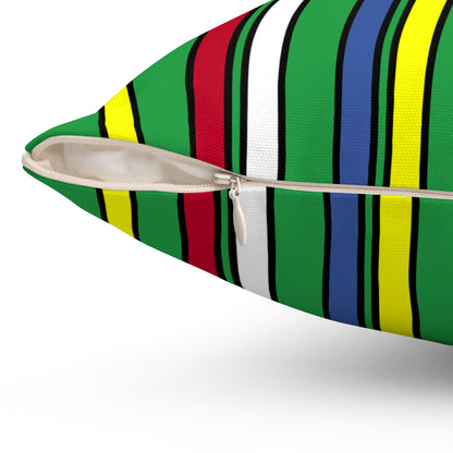 Comoros Retro Stripes Cushion Pillow