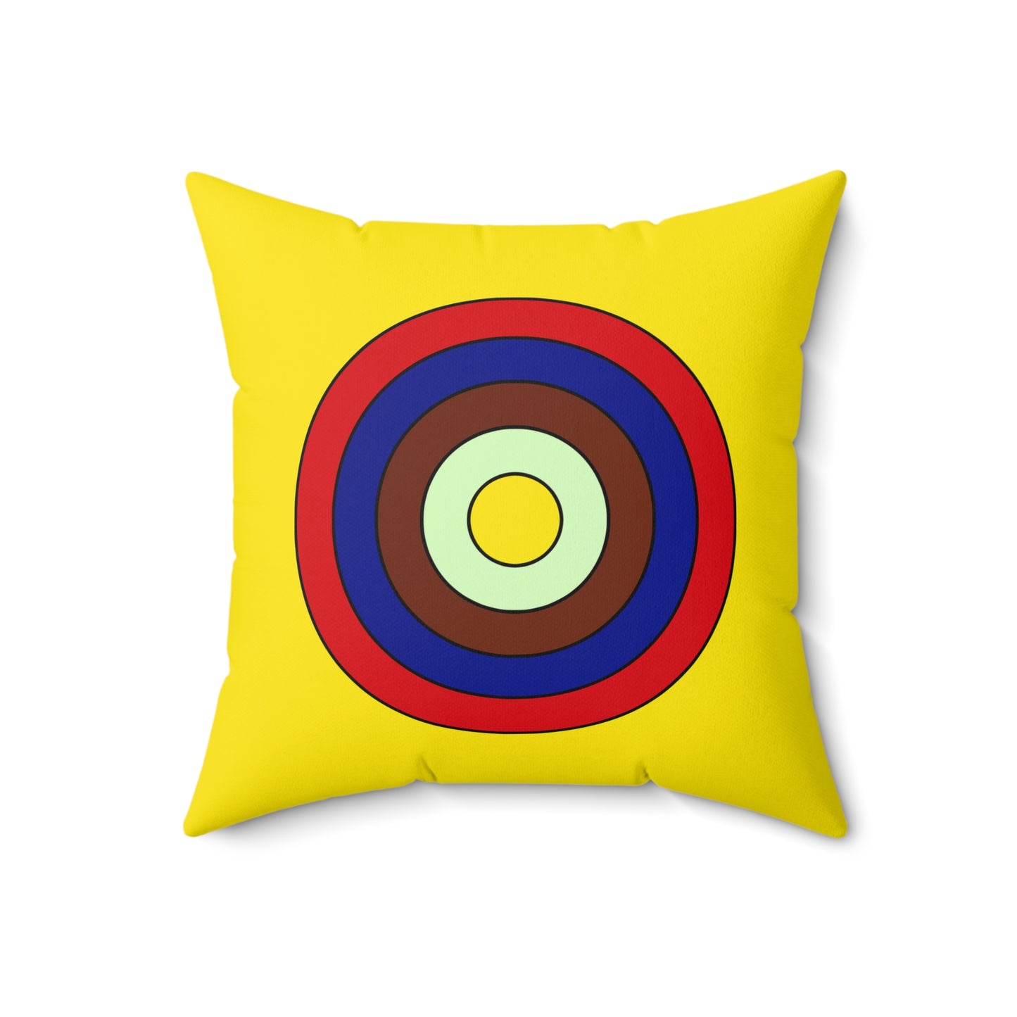Ecuador Retro Target Cushion Pillow
