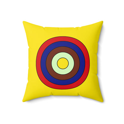Ecuador Retro Target Cushion Pillow