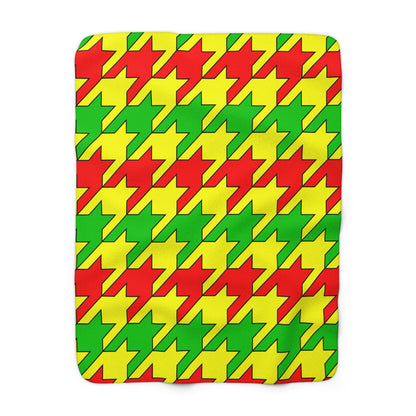 Congo Retro Houndstooth Blanket Throw