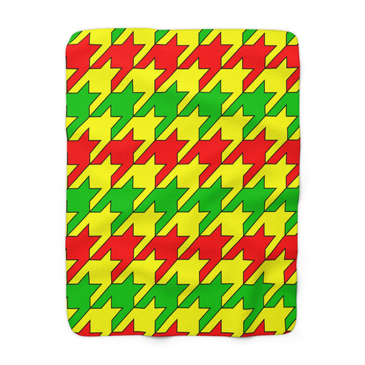 Congo Retro Houndstooth Blanket Throw