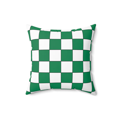 Nigeria Retro Check Cushion Pillow