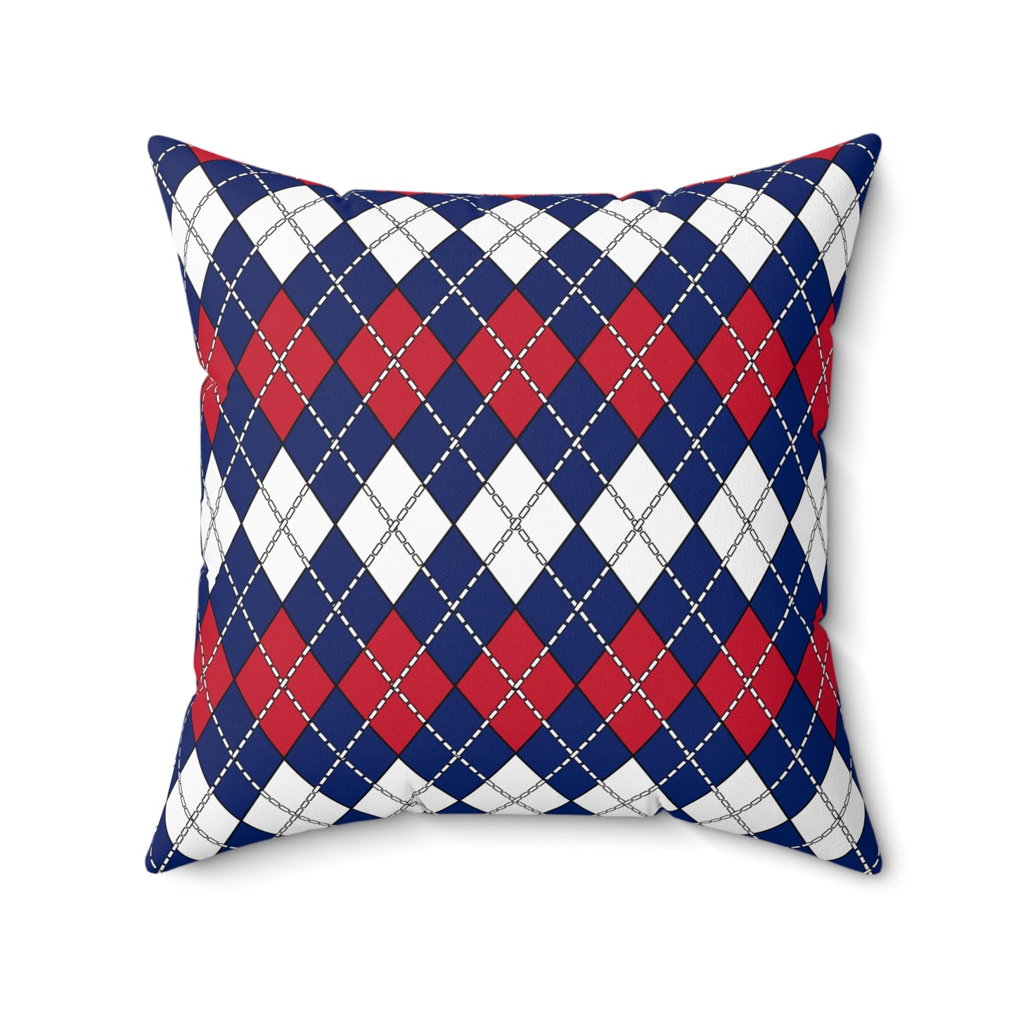 Anguilla Retro Argyle Cushion Pillow