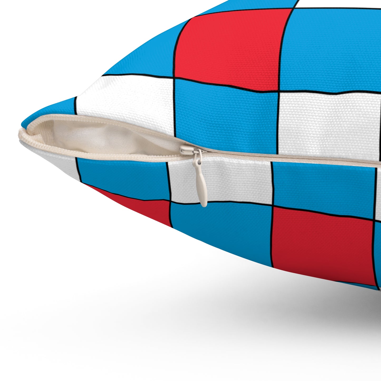 Luxembourg Retro Check Cushion Pillow