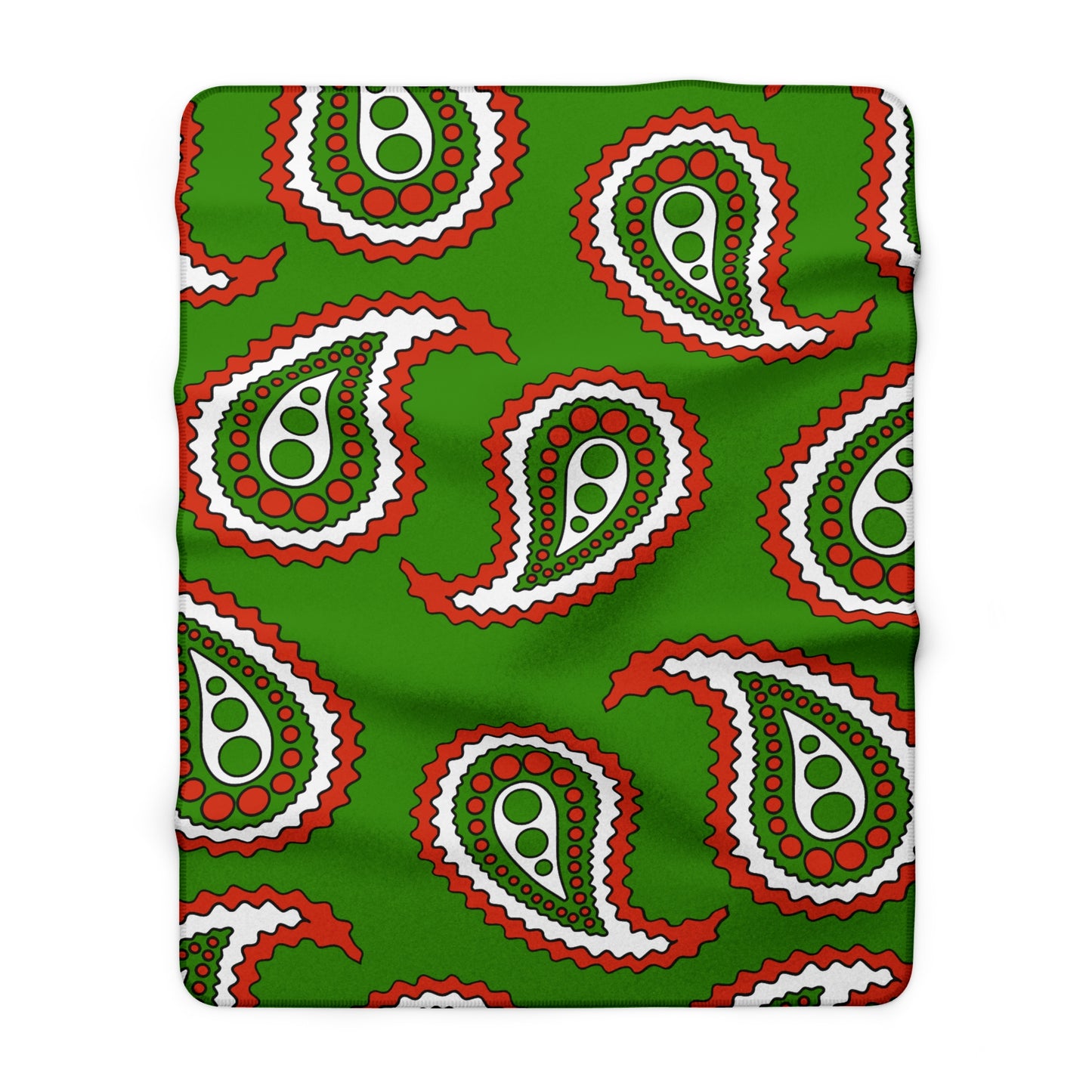 Hungary Retro Paisley Blanket Throw