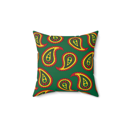 Ghana Retro Paisley Cushion Pillow