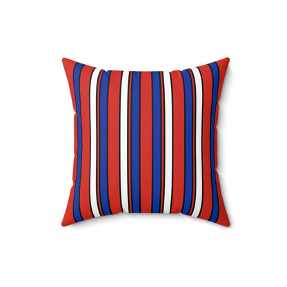 Paraguay Retro Stripes Cushion Pillow