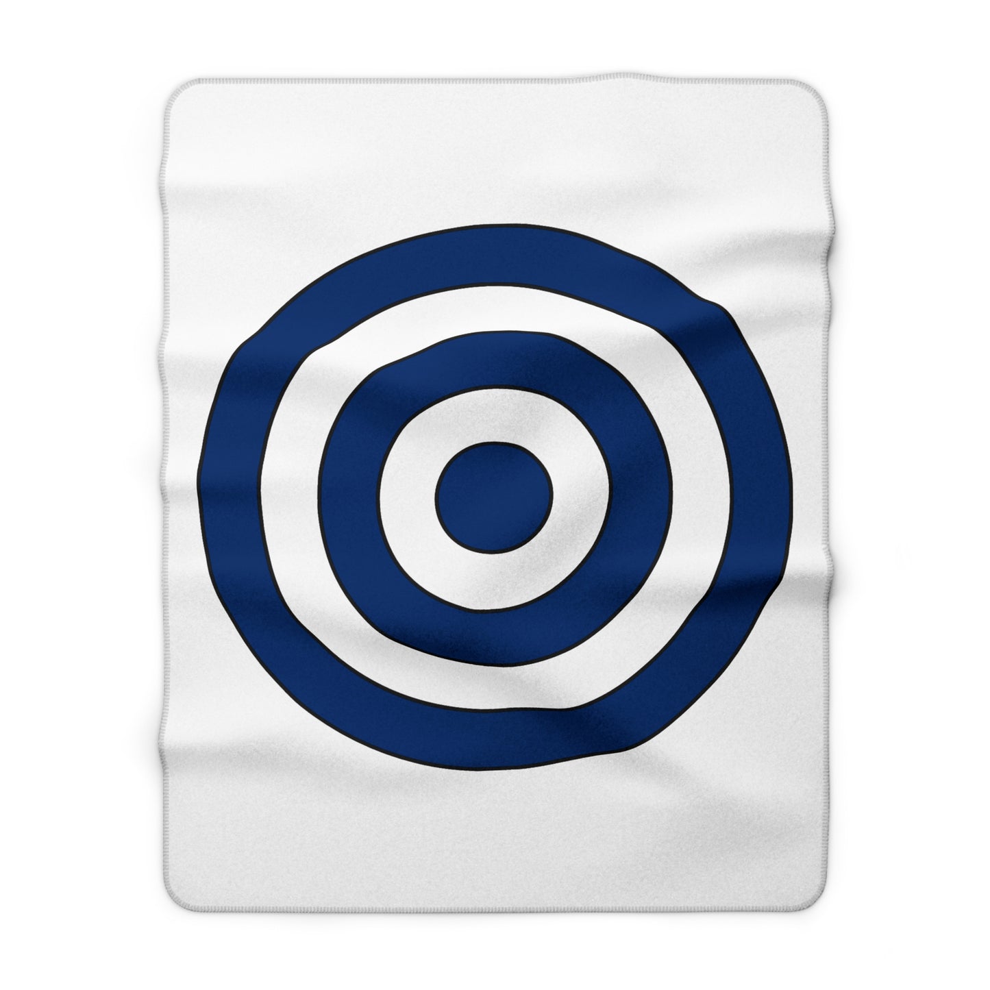 Finland Retro Target Blanket Throw